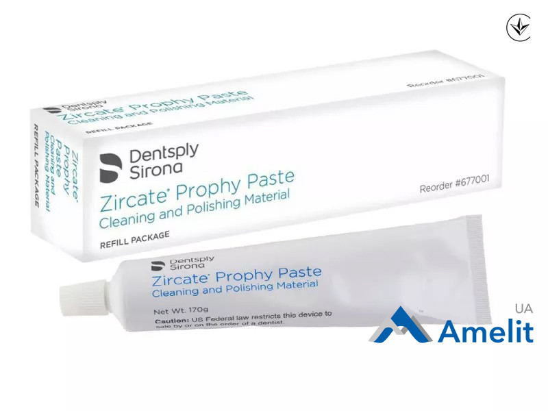 Паста для полірування зубів Zircate (Dentsply Sirona), туба 170 г