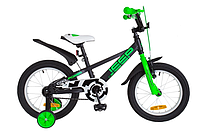 Велосипед детский двухколесный 16" Formula JEEP 14G черно-салатный