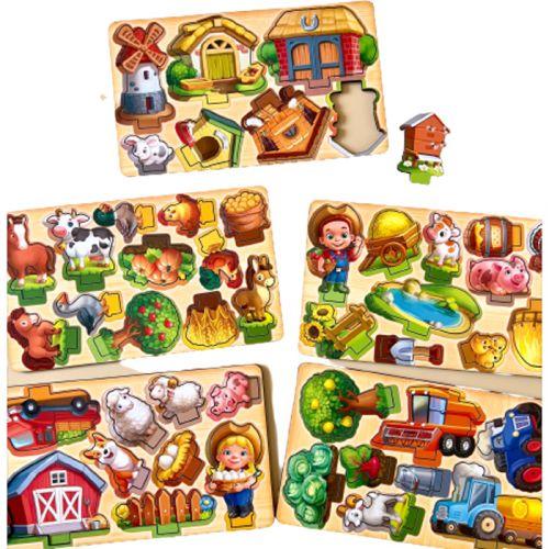 Гра з картками "Панорама: ферма", фото 1