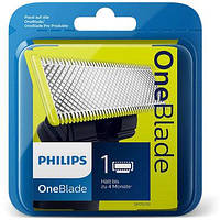 Сменное лезвие Philips OneBlade QP210/50 1 шт. насадка для триммера филипс уан блейд