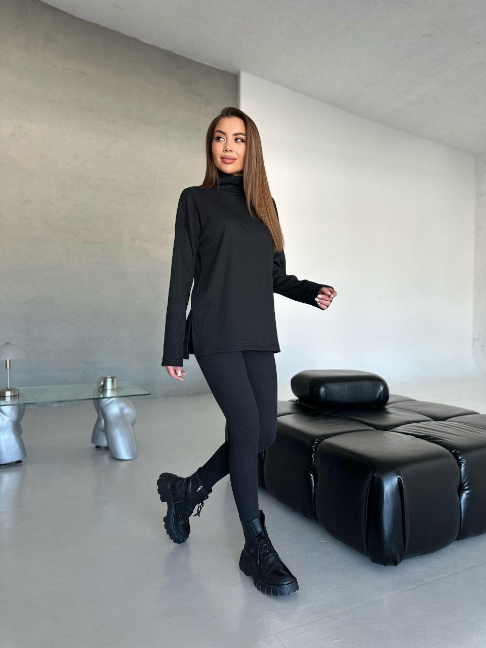 Костюм  із лосинами теплий