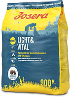 Сухий корм для собак Josera Light&Vital 900 г (4032254745297)