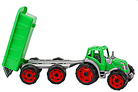Трактор детский с прицепом (машинка игрушка для мальчика колесный трактор)