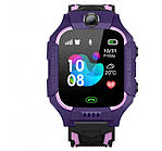 Дитячий смарт годинник Smart Watch KID-02 GPS Violet