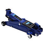 Домкрат гідравлічний підкатний 3т 130- 410мм з поворотною ручкою VITOL DP-30019, фото 2