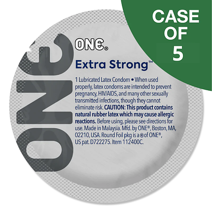 Презервативи надміцні One Extra Strong 5 штук (для анального сексу і класичного), фото 2