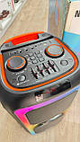 Колонка акумуляторна NDR-1097 з радіомікрофоном (USB/BT/FM/TWS), фото 3