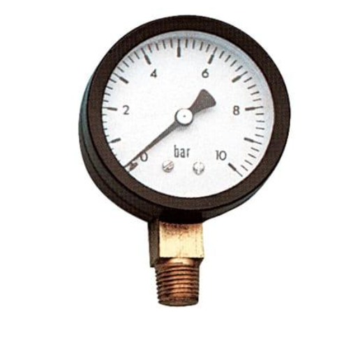 Манометр 10бар вертикальный 1/4" 63мм Remer (ID#2117952625), цена: 289 ...