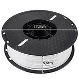 3D нитка з еко пластику (PLA ) 1 кг - 1,75 мм - Біла Malatec 22041 Польща, фото 2