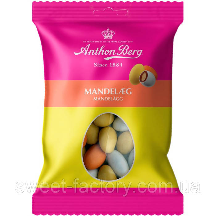 Шоколадні яйця Anthon Berg Chocolate Eggs Almond 80g