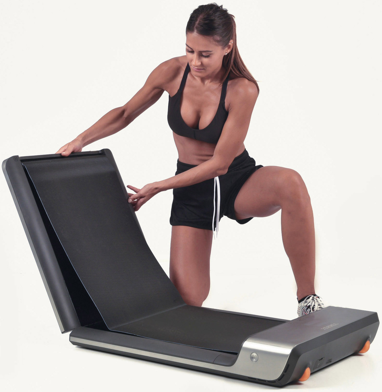Бігова доріжка Toorx Treadmill WalkingPad with Mirage Display Mineral Grey (WP-G) ll - фото 5 - id-p1934768927