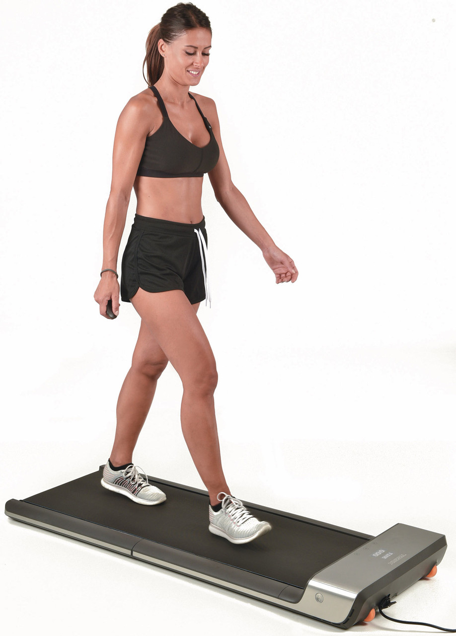 Бігова доріжка Toorx Treadmill WalkingPad with Mirage Display Mineral Grey (WP-G) ll - фото 8 - id-p1934768927
