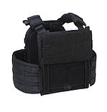Плитоноска тактична чорна Molle PL-022 (з подвійним швидким скиданням), фото 7