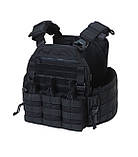 Плитоноска тактична чорна Molle PL-022 (з подвійним швидким скиданням), фото 3