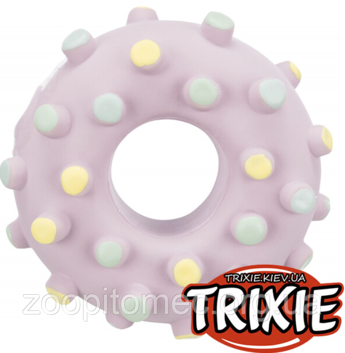 Іграшка для собак Кільце латексне Триксі (Trixie) 8 см, фото 1