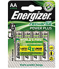 Батарейки "Energizer" AA / HR6 (1.2V, Ni-Mh, 2000mAh, блістер, 4шт)