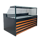 Холодильна гастрономічна вітрина FRIGO-М "ФУДМАРКЕТ", 2.0 м. (0° +8°), викладка 60 см., фото 3