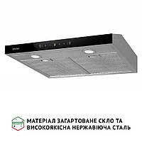 Кухонная вытяжка Perfelli RINCI 6CWX INOX, управление жестами, нерж. сталь / черный, плоская 60 см