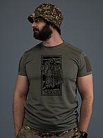 Тактична футболка CoolMax DEALER олива