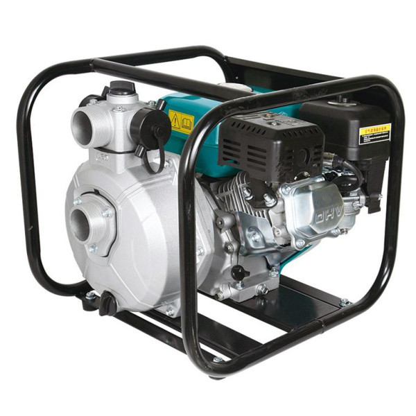 Мотопомпа бензинова LEO LGP20-H (772512) 6,5к.с. Hmax 55м Qmax 30м³/год (4-х тактний), фото 1