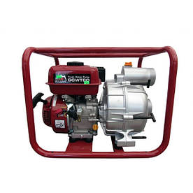 Мотопомпа бензинова Vulkan SCWT80 для брудної води, рукав 75мм, 58м3/год, підйом 26м