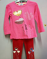 Дитячий костюм для дівчинки Туреччина лосини і туніка 1-3 роки