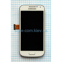 Дисплей (LCD) для Samsung Galaxy S4 Mini I9190 з тачскріном та рамкою white (TFT) Original Quality