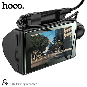 Відеореєстратор HOCO Dual Cameras Driving Recorder Di07 HD, 2 Camera