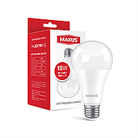 Лампа светодиодная MAXUS 1-LED-781 A70 15W 3000K 220V E27