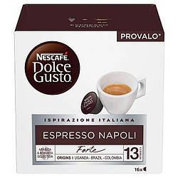 Кава в капсулах NESCAFE Dolce Gusto Espresso Napoli 16шт Нескафе Дольче Густо міцна кава