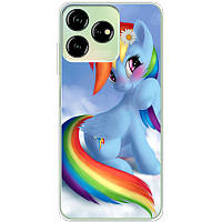 Чохол Силіконовий з Картинкою на ZTE Blade V50 Design 4G (Літл Поні, My Little Pony)