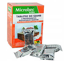 Засіб для вигрібних ям в таблетках Microbec Ultra Tabs лимон 20 г. по штучно