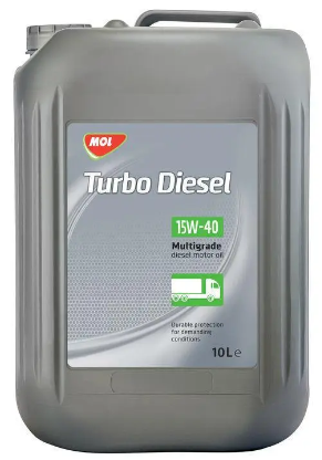 Всесезонна моторна олива для дизельних двигунів MOL Turbo Diesel 15W-40 10л