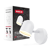 Спотовый светильник MAXUS MSL-01C 4W 4100K белый 1-MSL-10441-CW