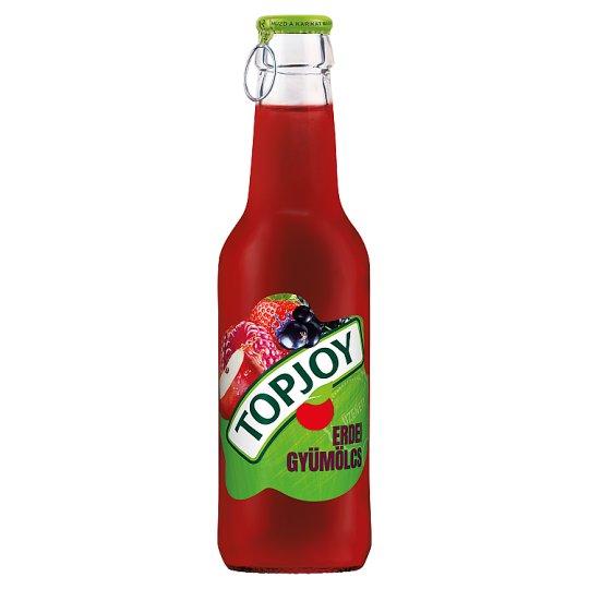 Натуральний напій безалкогольний соковмісний Topjoy зі смаком  лісових ягід Топджой 250 мл