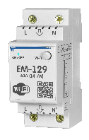 ЕМ-129 ЛІЧИЛЬНИК ЕЛЕКТРОЕНЕРГІЇ З ФУНКЦІЄЮ ЗАХИСТУ ТА КЕРУВАННЯМ ЧЕРЕЗ СМАРТФОН
