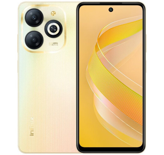 Смартфон Infinix Smart 8 (X6525) 4/128Gb (Shinny Gold)