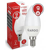 Світлодіодна LED лампа VARGO C37 9W E14 4000K (V-111142)