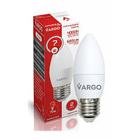 Світлодіодна LED лампа VARGO C37 7W E27 4000K (V-110525)