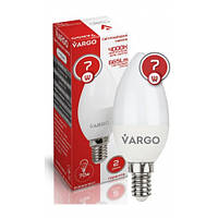 Світлодіодна LED лампа VARGO C37 7W E14 4000K (V-110526)