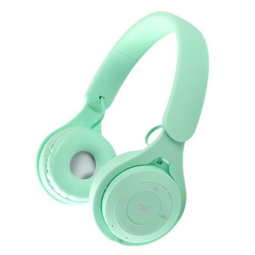 Бездротові навушники з мікрофоном Wireless Headphone Y08 |SD Card| Зелений