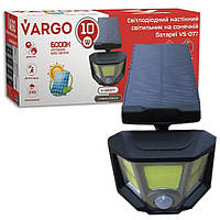 LED настінний поворотний світильник на сонячній батареї VARGO 10W COB (VS-109077)