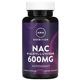 Nac N-Acetyl-L-Cysteine 600 мг MRM Nutrition 60 капсул