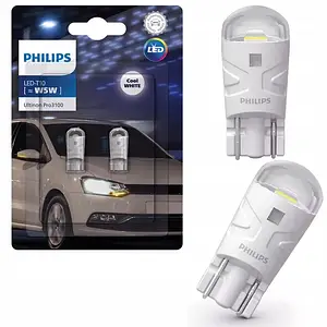 LED-лампа T10 (безцокольна W5W) Philips Ultinon Pro3100 (11961CU31B2)