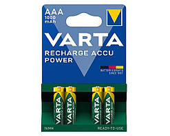 VARTA Акумулятор NI-MH Power AAA 1000 мАг, 4 шт.