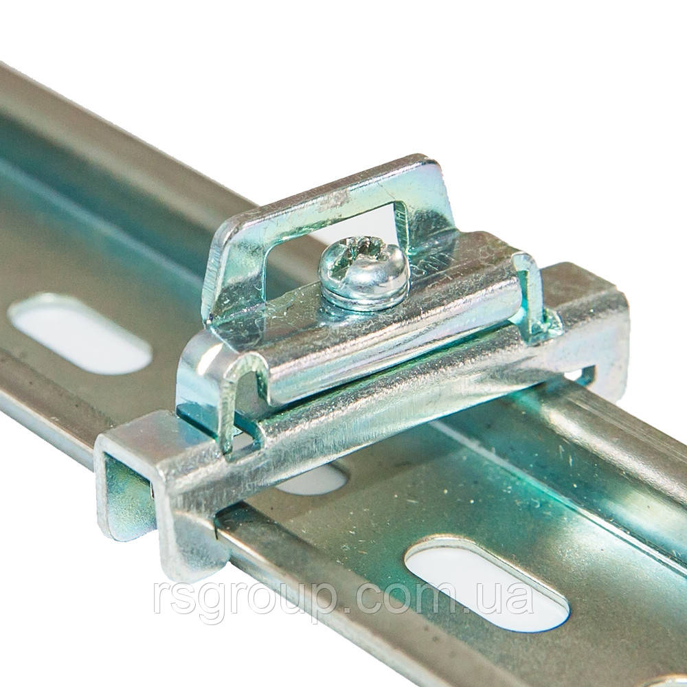 Фіксатор на DIN рейку металевий