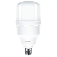 Лампа светодиодная MAXUS HW 50W 5000K E27/E40 1-MHW-7505
