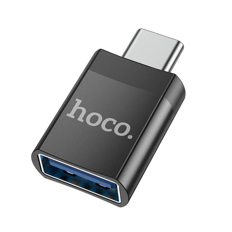 Перехідник Hoco Type-C USB Adapter UA17 |4A, USB3.0 OTG| адаптер