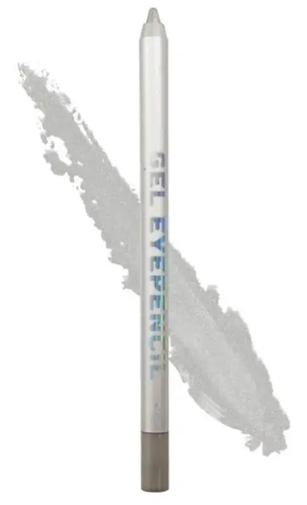 Гелевый карандаш для глаз Parisa Cosmetics Gel Eyepencil № 807 Срібний перламутр, 1.2 г