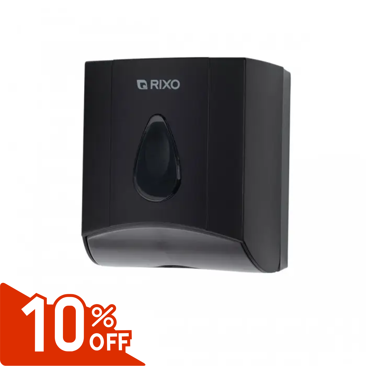 Диспенсер туалетного паперу Rixo Maggio P176B універсальний тримач для рулонного та листового паперу